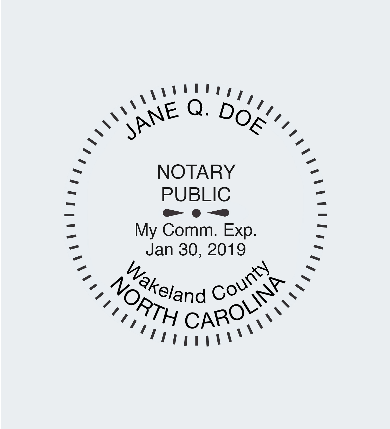 North Carolina Notary Seals NNA